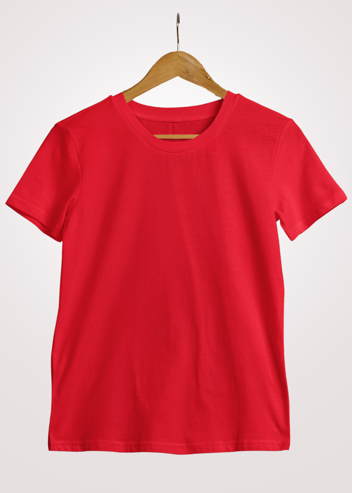 Red Plain T-shirt
