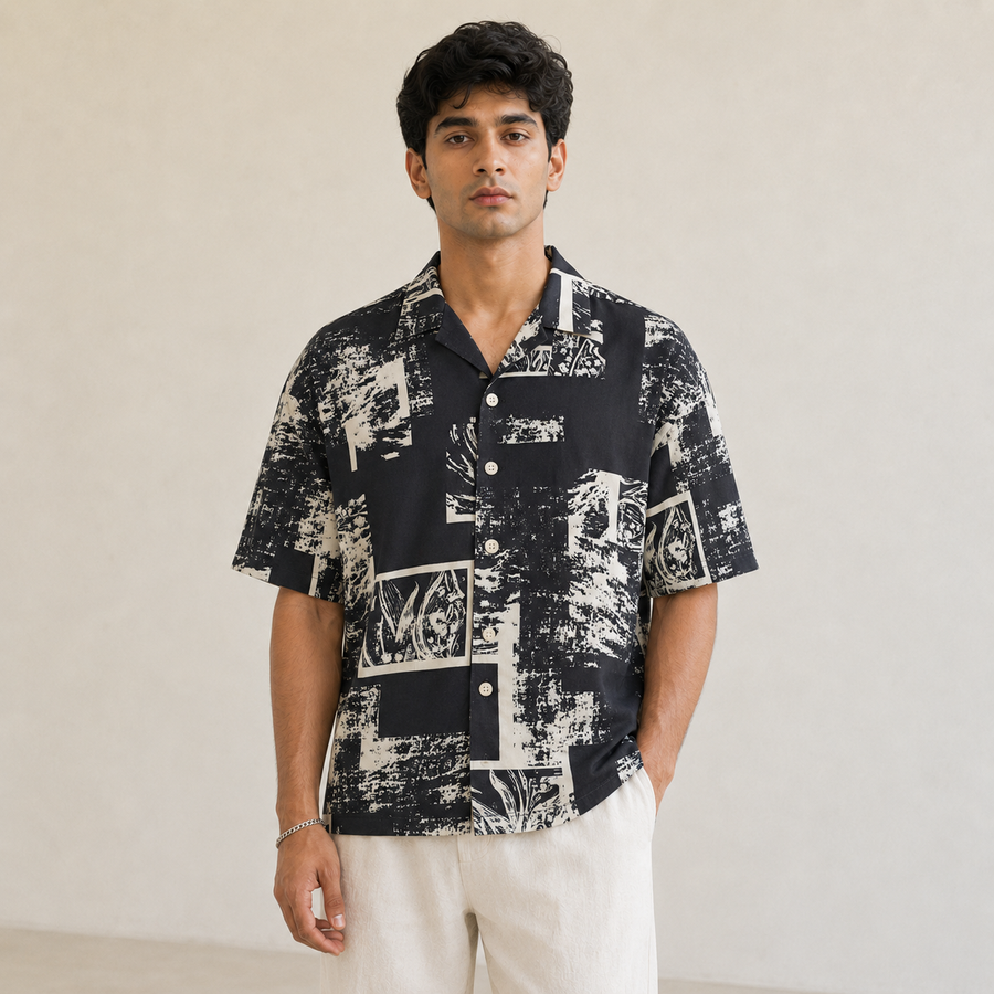 Onyx Abstract Shirt