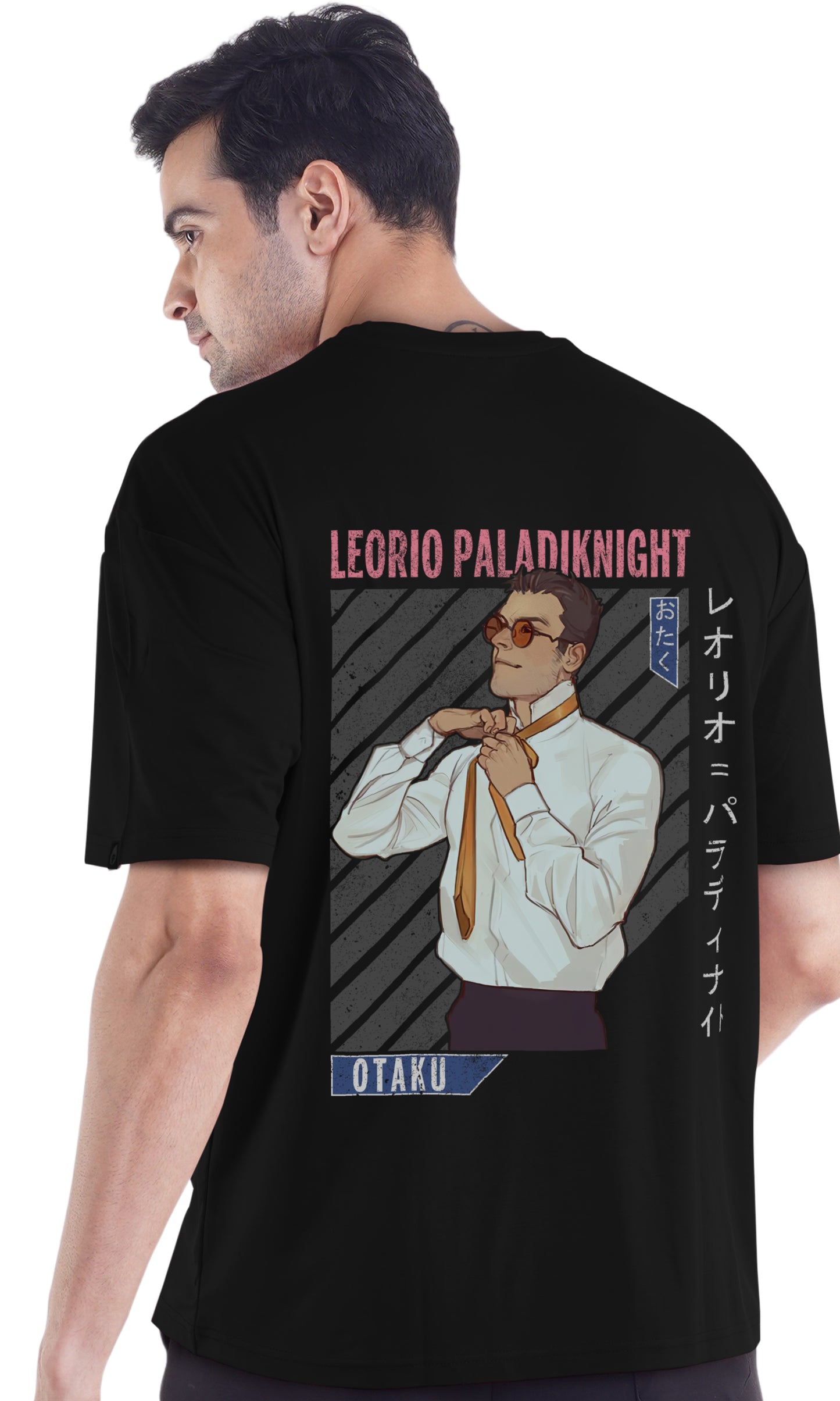 Leorio Paladiknight Printed oversized T-shirt