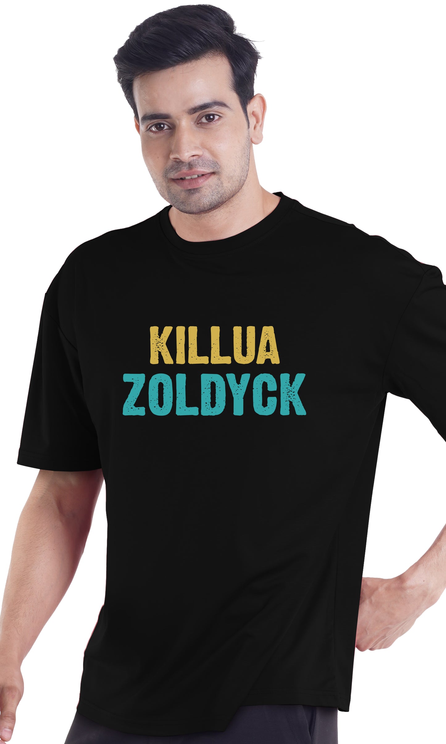 Killua Zoldyck Printed oversized T-shirt