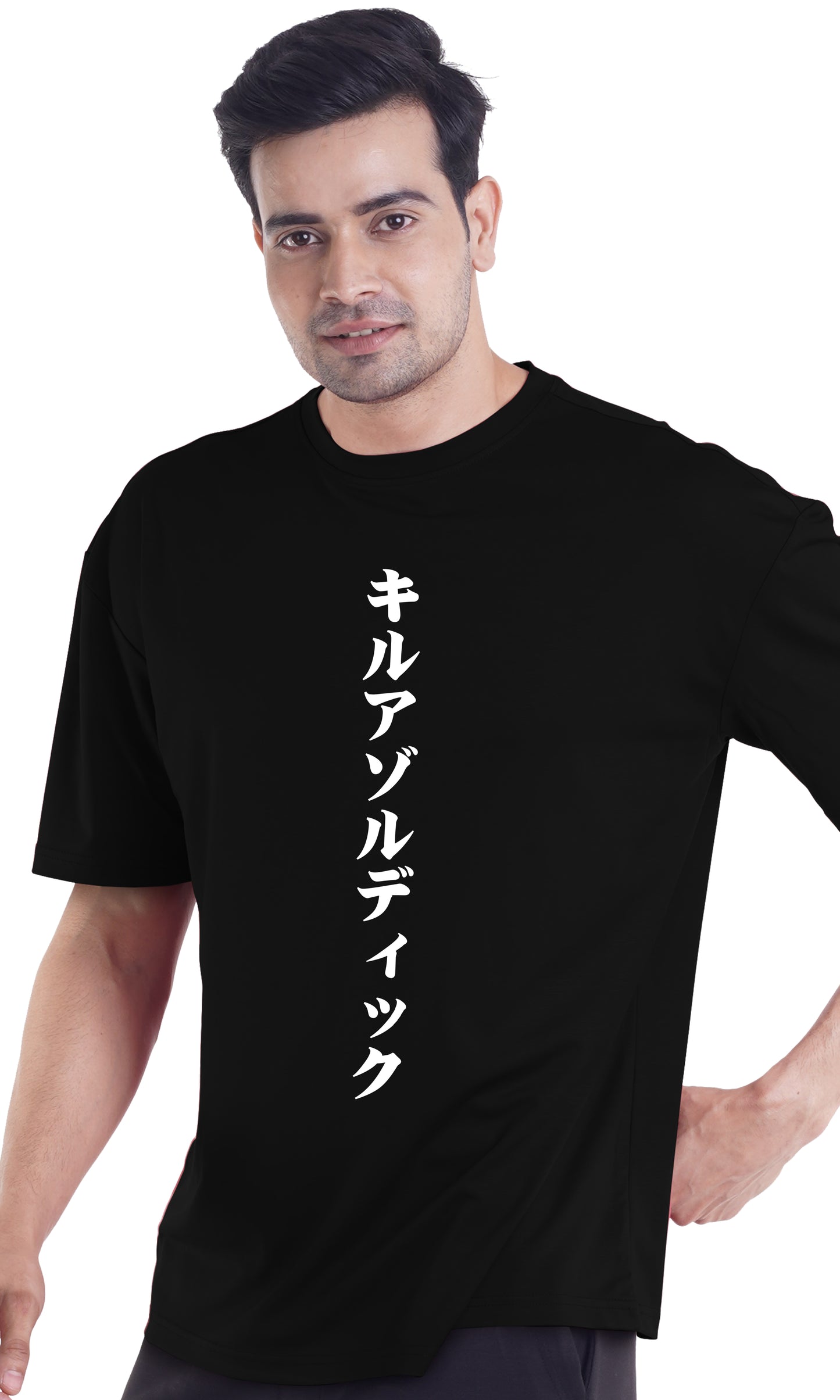 Killua Anime printed oversized T-shirts