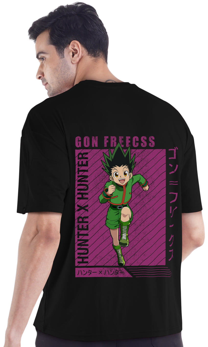 Gon FreeCss Printed Oversized T-shirt