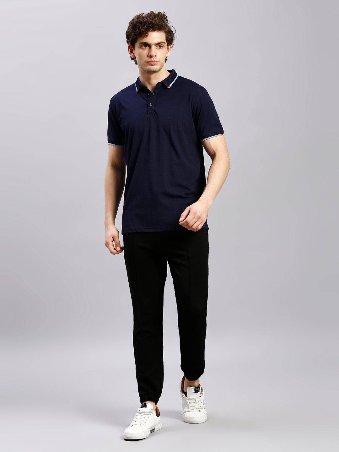 Indigo Flow Polo (Navy blue)