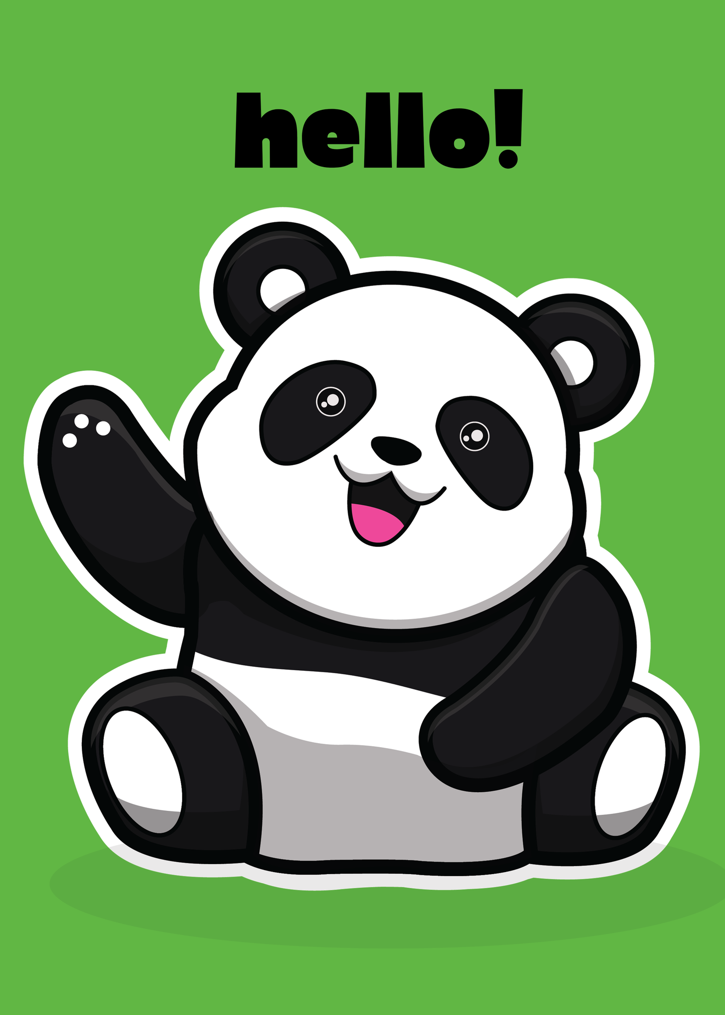 Panda Printed Kid T-shirt