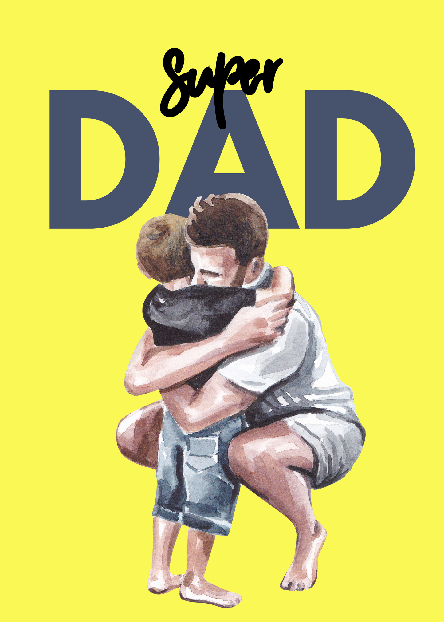 Super Dad Printed Kid T-shirt