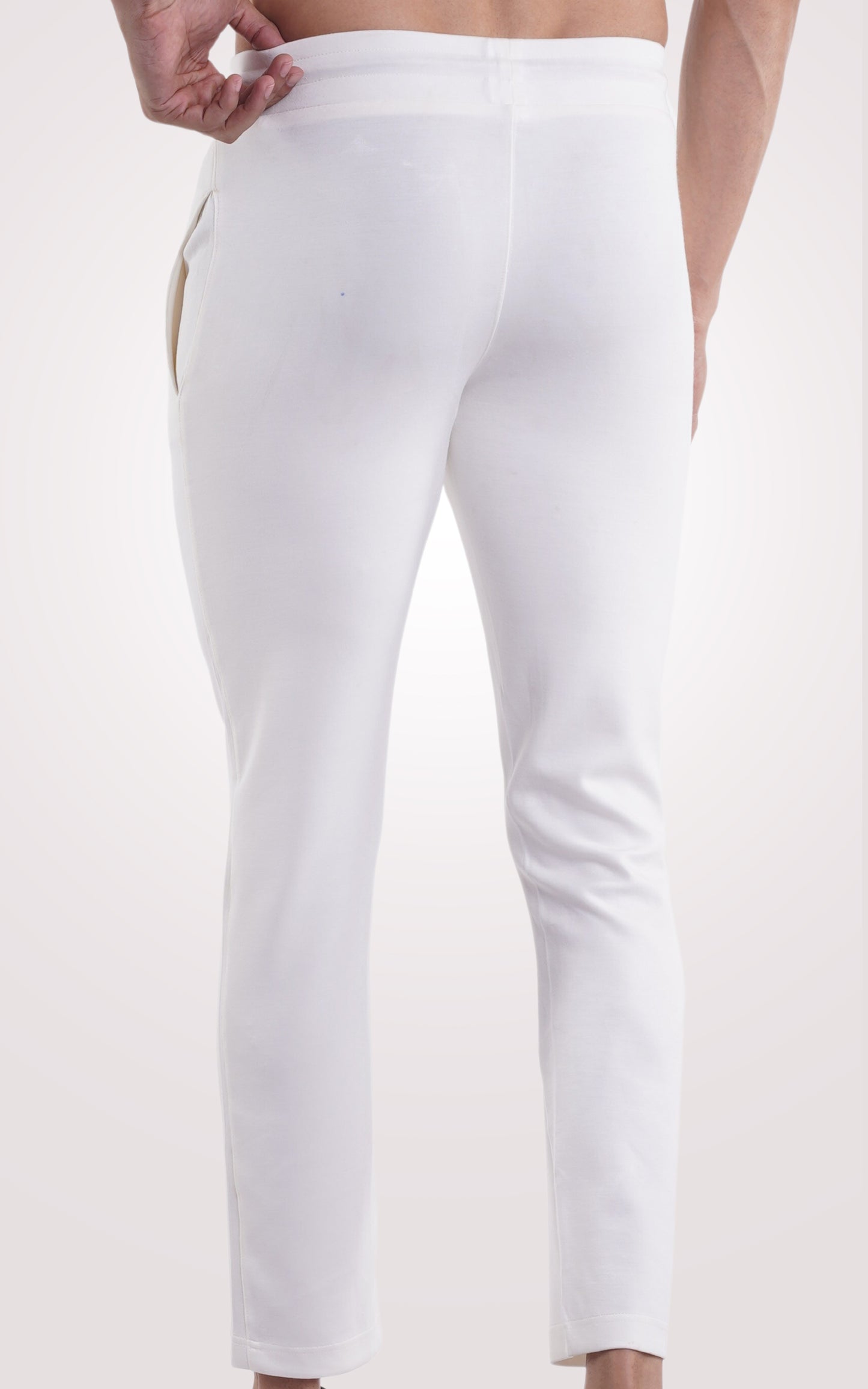 White Plain Track Pants