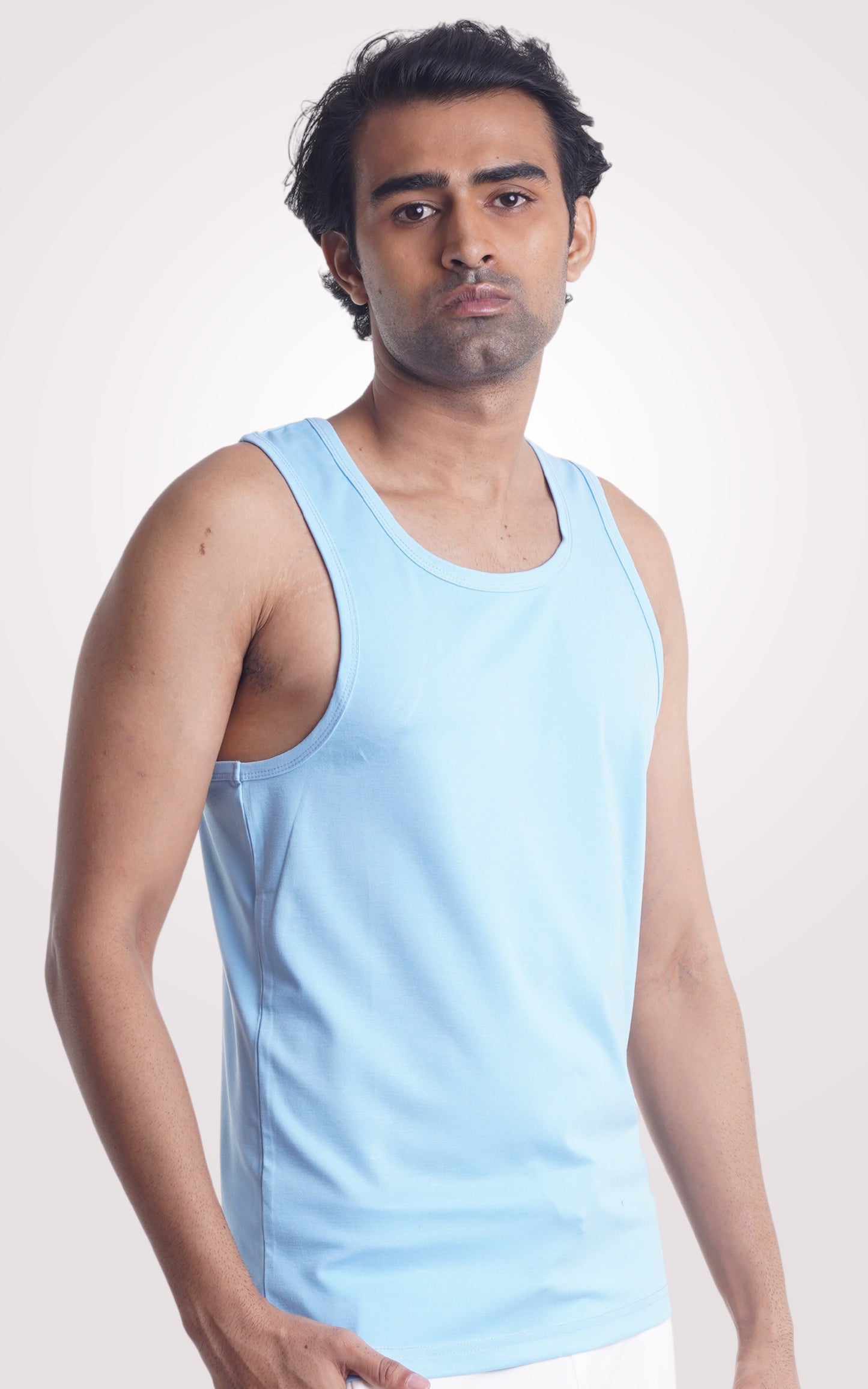 Sky Blue Plain Sandos