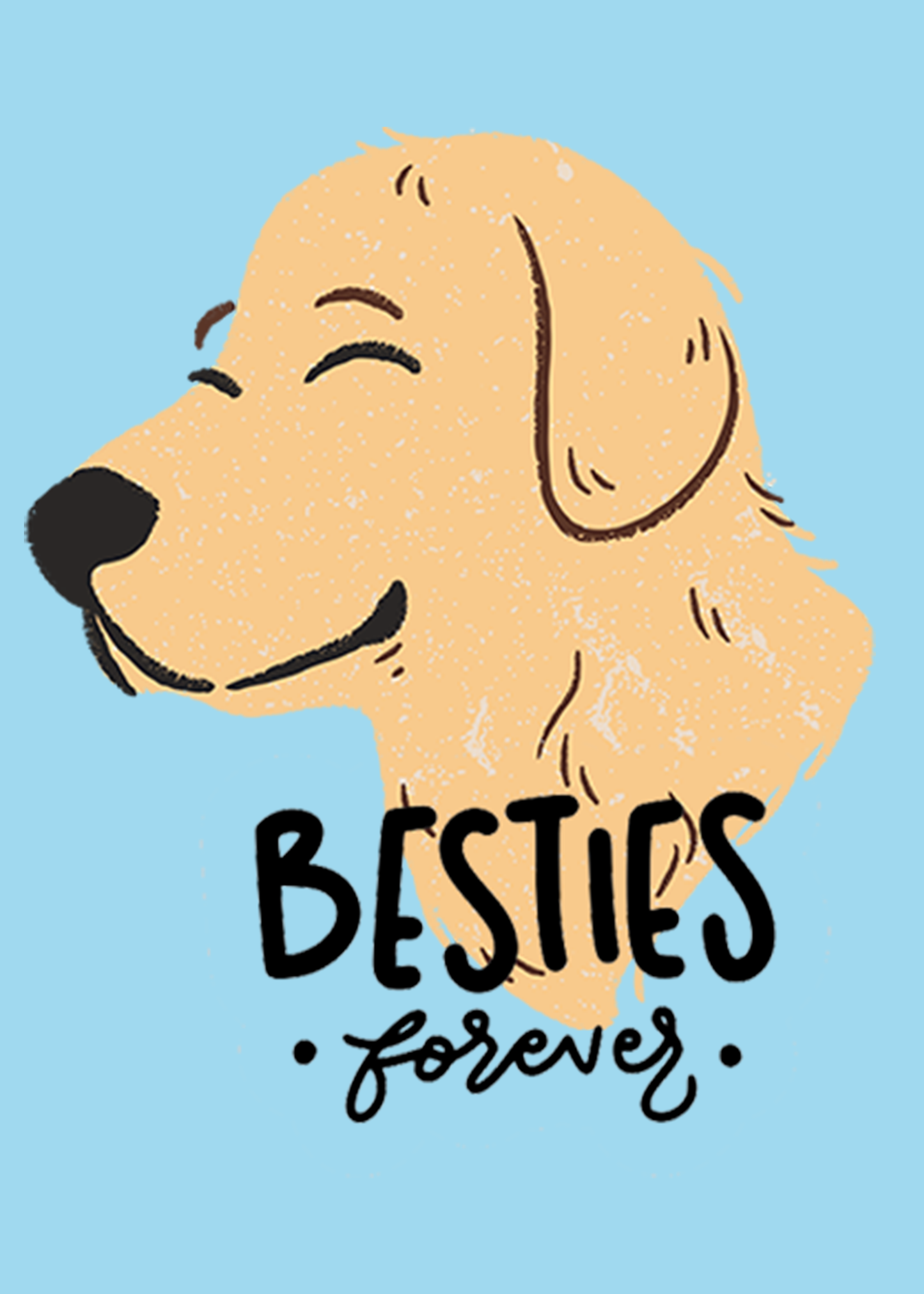 Bestie Forever Printed Kid T-shirt