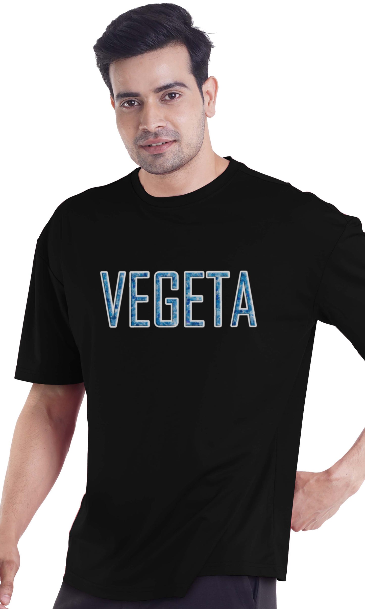Vegeta Printed Oversized T-shirts