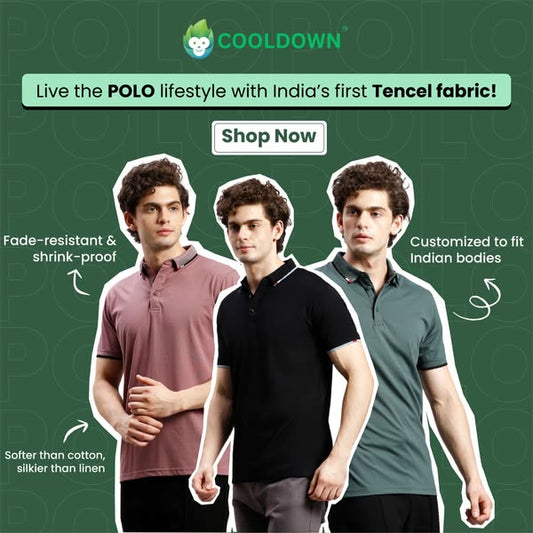 Men’s Polo T-Shirts : Why Cooldown is Your Go-To Brand