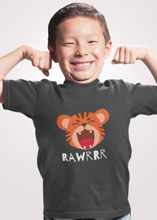 Tiger Roar Printed Kid Tshirt