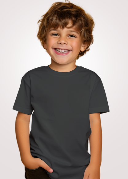 Dark Grey Plain Tshirt