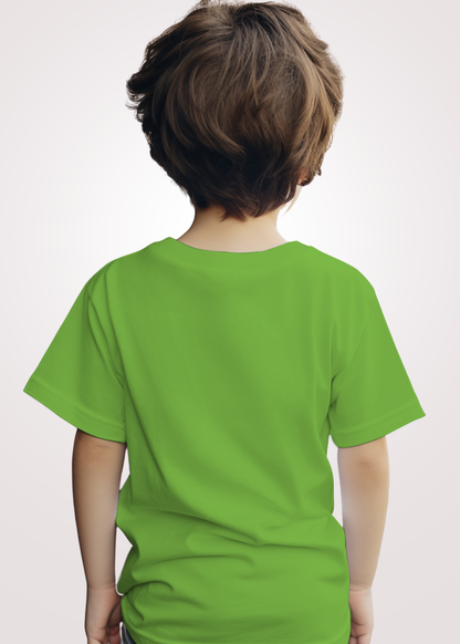 Pista Green Plain Tshirt