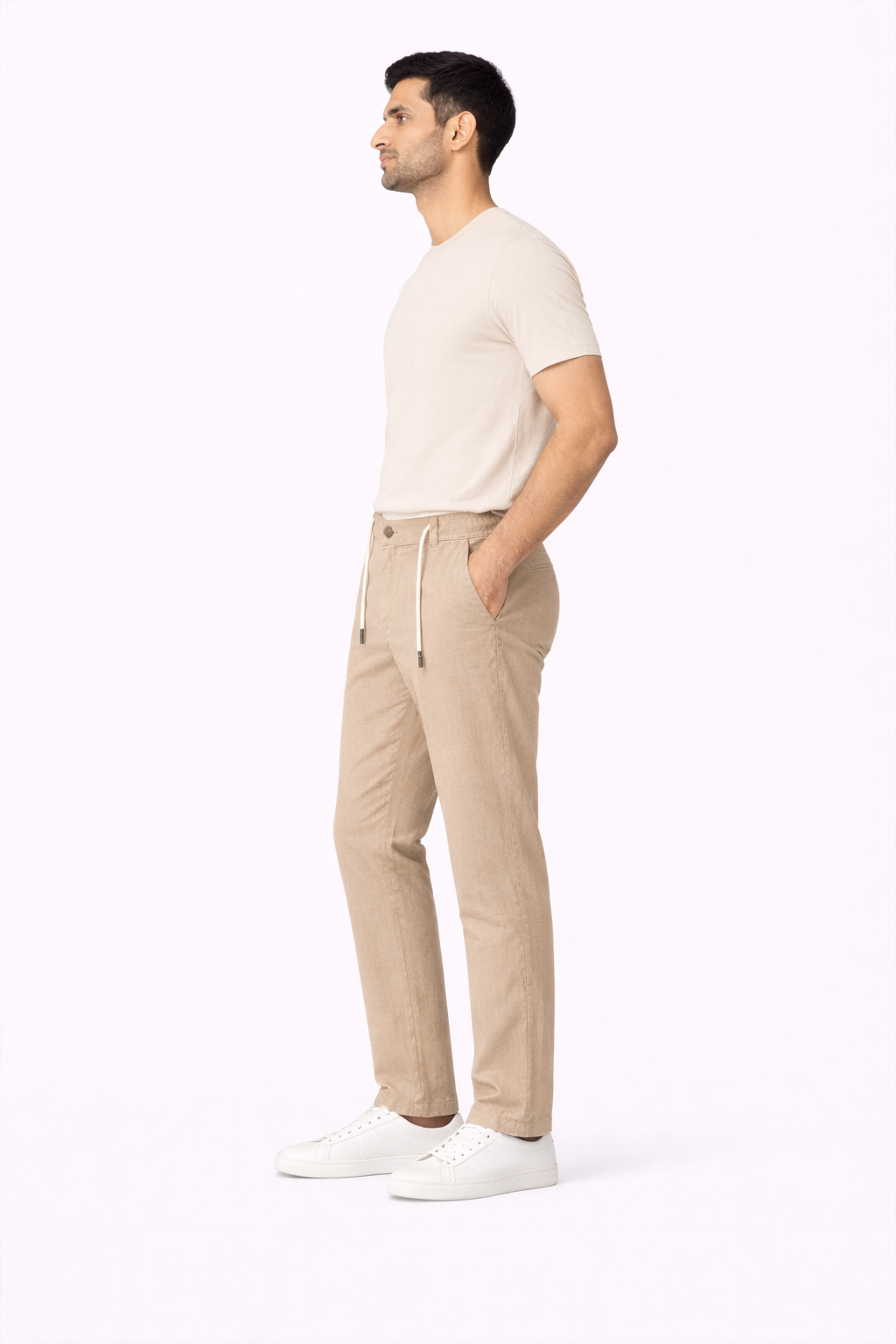 Creame Linen Pant