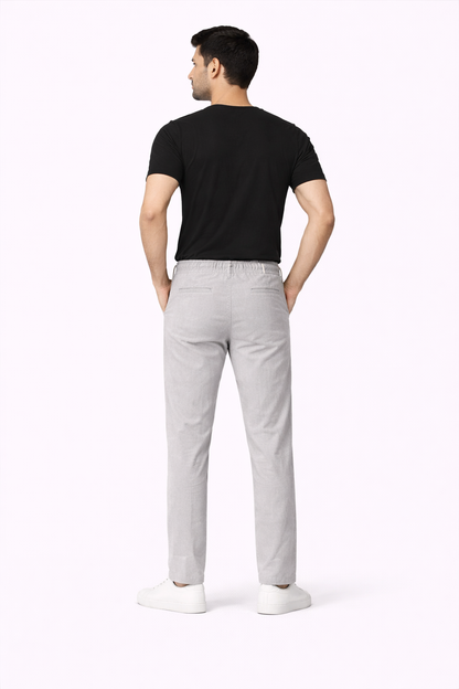 Grey Linen Pant