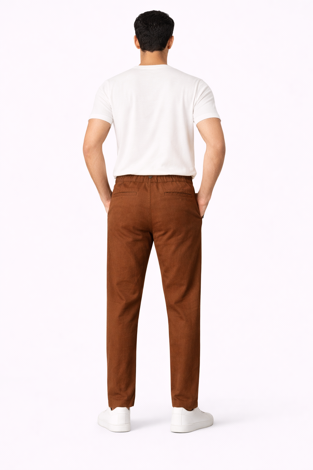Brown Linen Pant