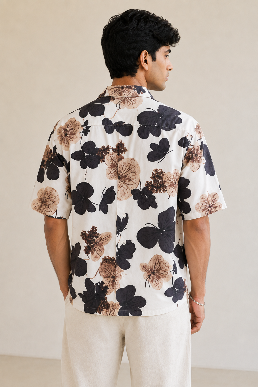 Noir Floral Shirt
