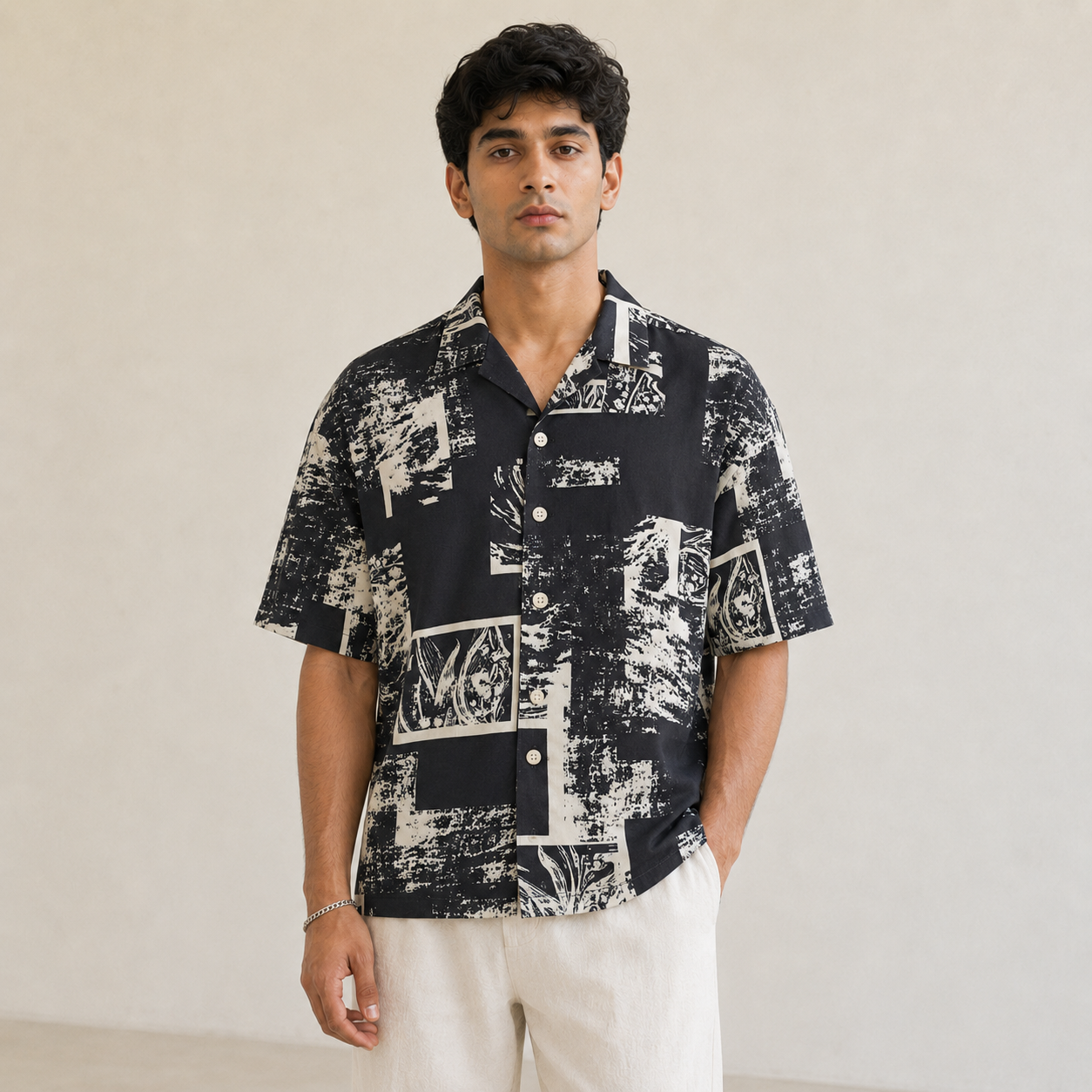 Onyx Abstract Shirt