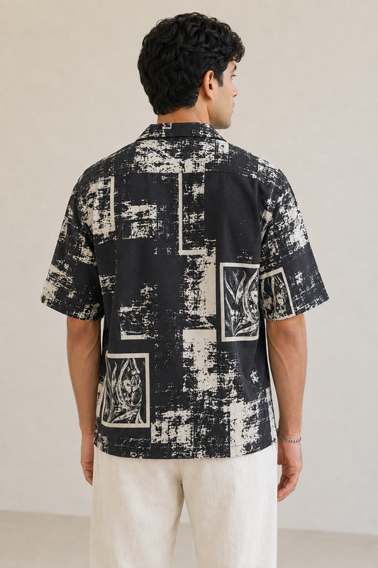 Onyx Abstract Shirt