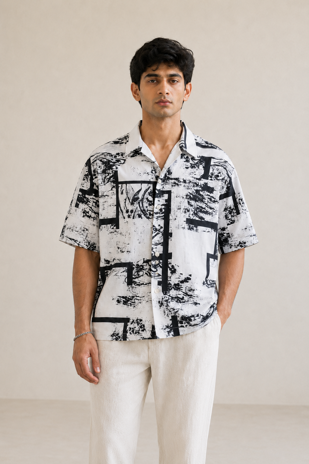 Mono Abstract Shirt