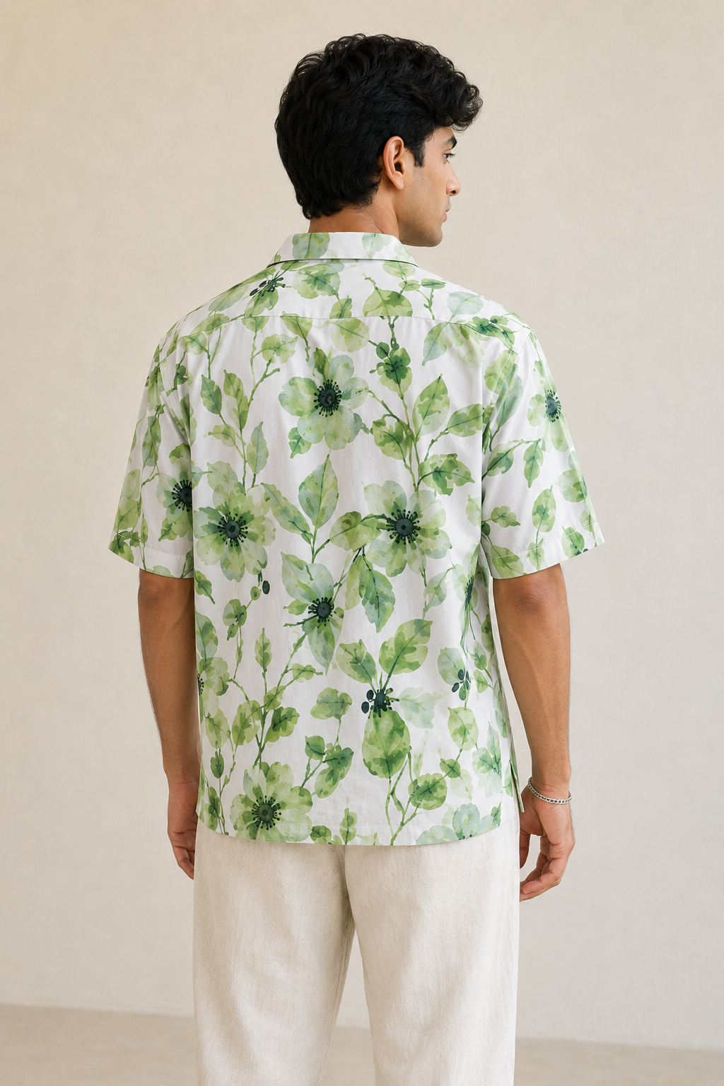 Sage Floral Shirt