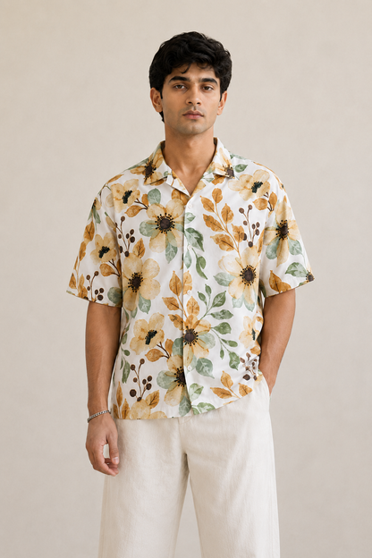 Autumn Floral Shirt