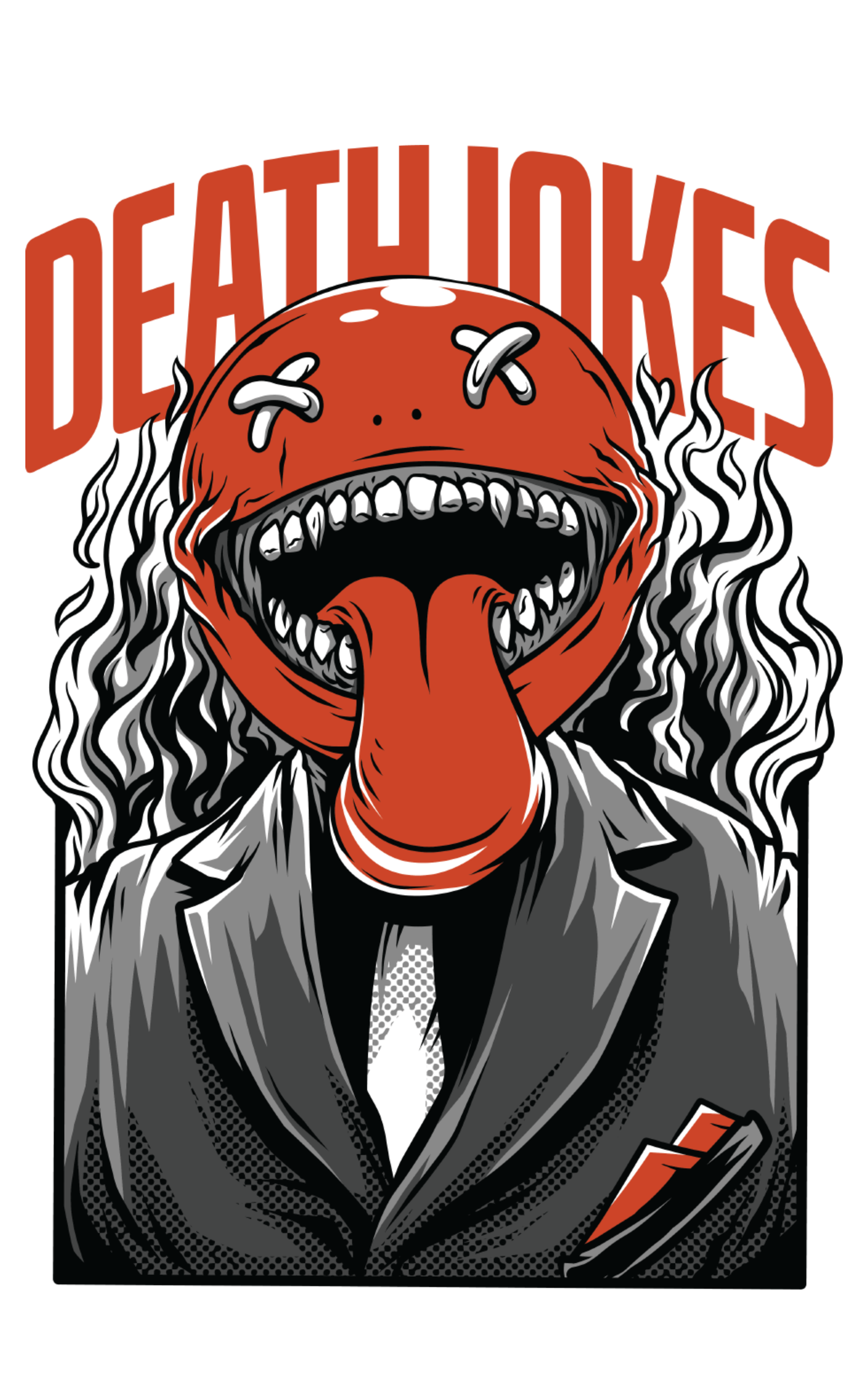 Death Jokes Half Sleeves T-shirts