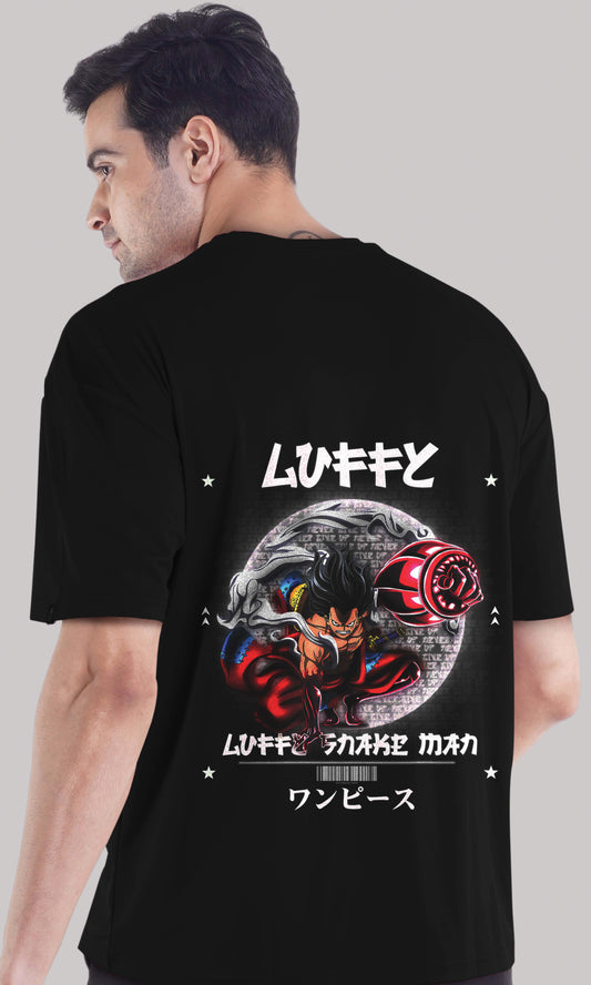 Luffy Printed Oversized tshirt 