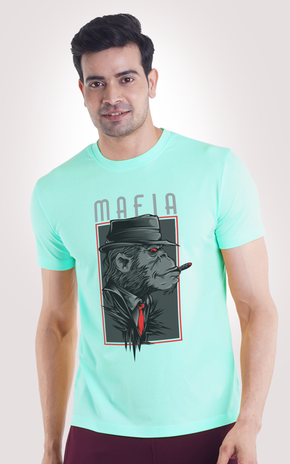 Mafia Half Sleeves T-shirts