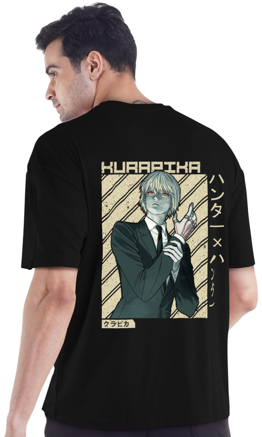 Kurapika Anime Printed oversized t-shirt