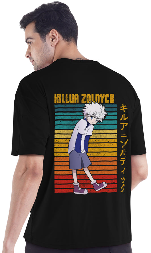 Killua Zoldyck Printed oversized tshirt