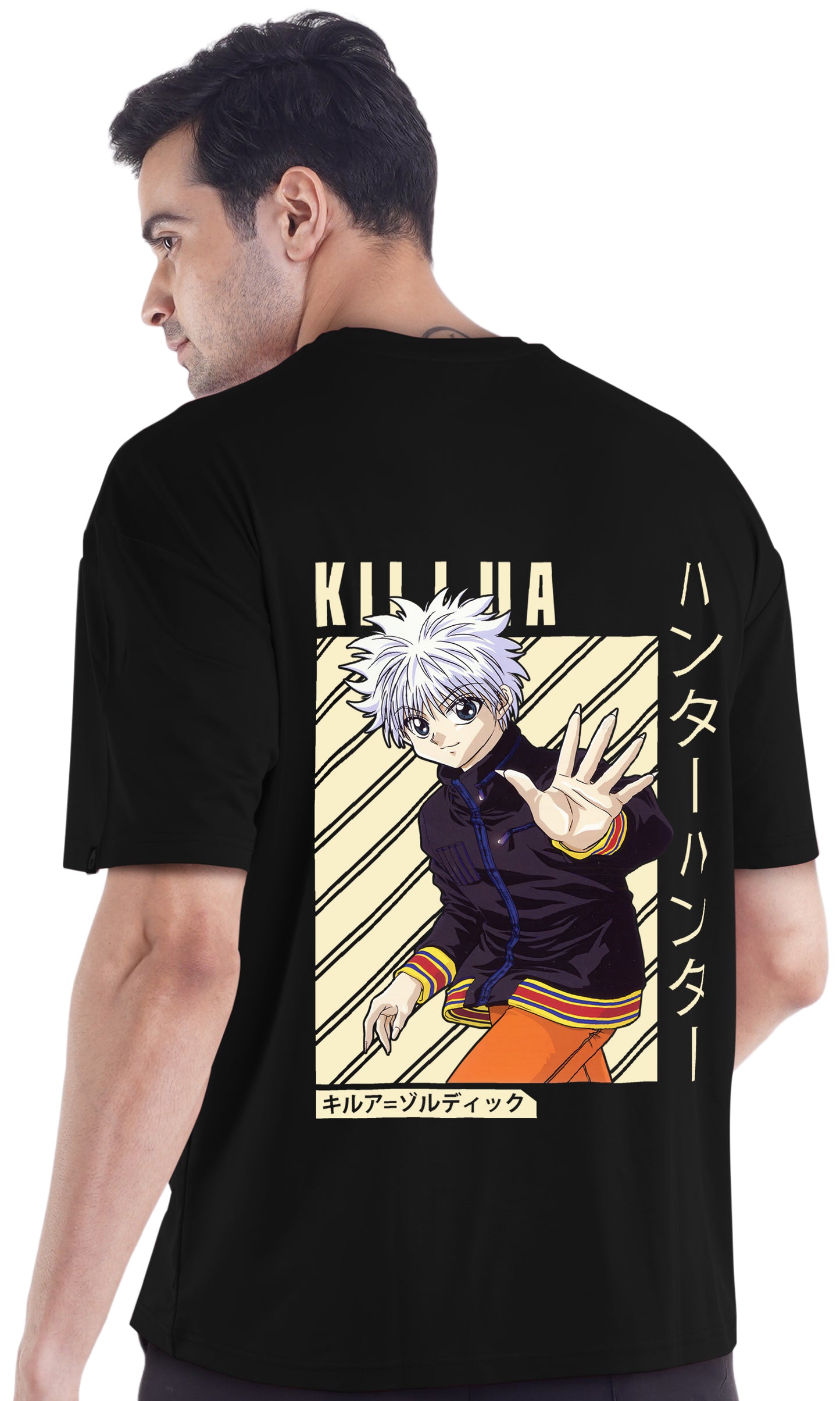 killua Printed Oversized tshirt