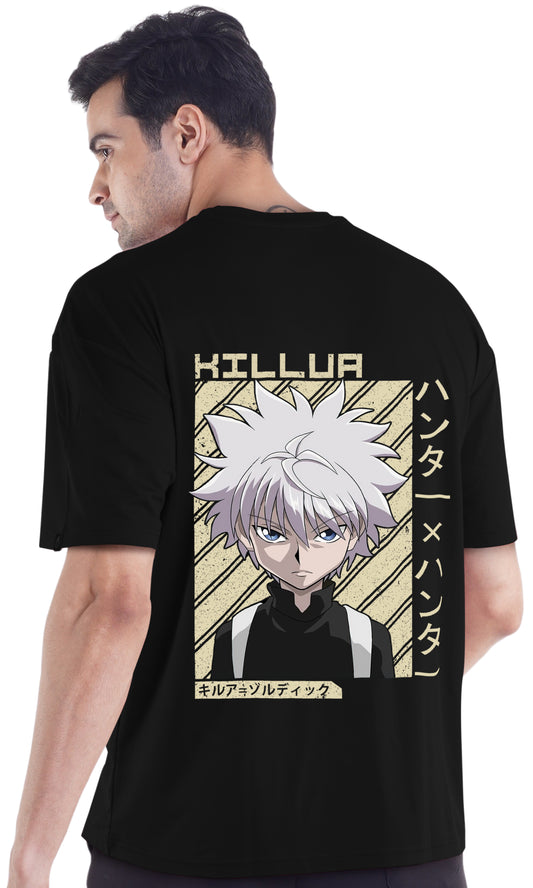 Hunter series anime printed oversized tshirt