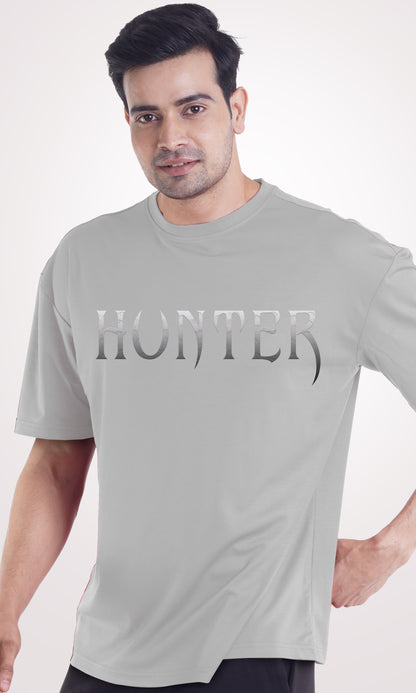 Hunter Killua printed oversized tshirt