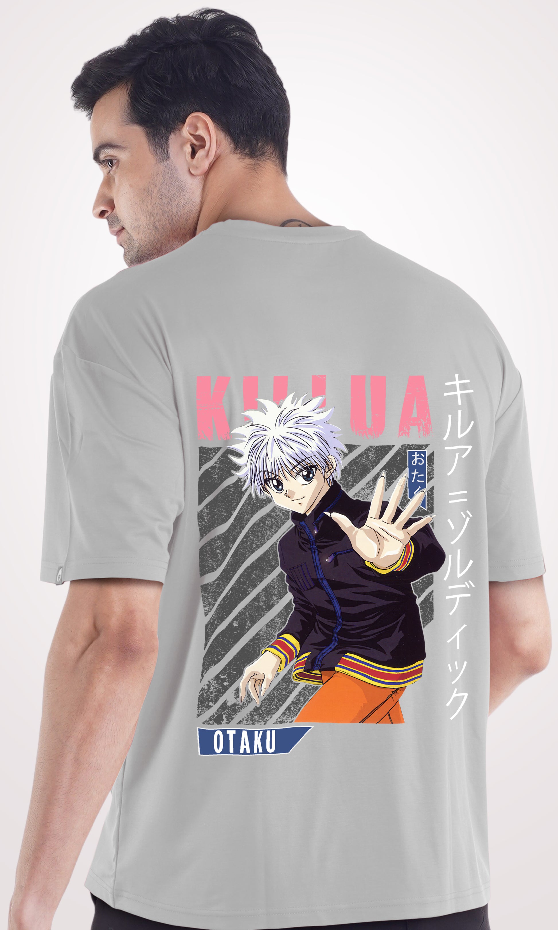 Hunter anime Printed Oversized tshirt