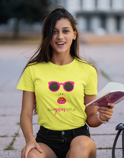 Beyoutiful Women Half Sleeve T-shirts