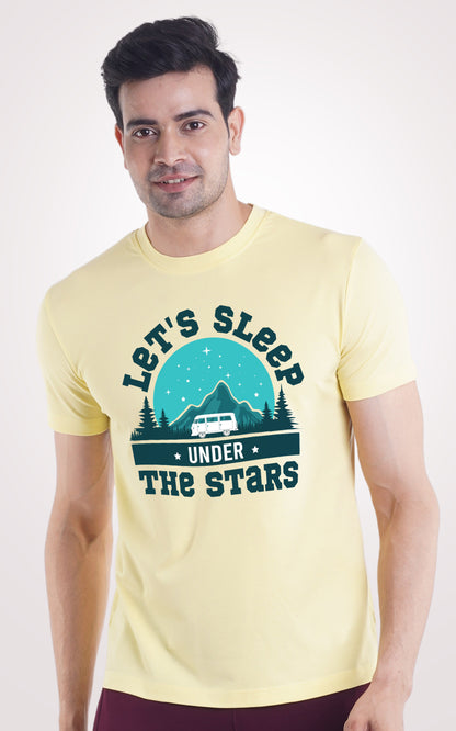 Lets Sleep Under the Stars Half T-shirts