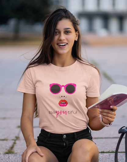 Beyoutiful Women Half Sleeve T-shirts