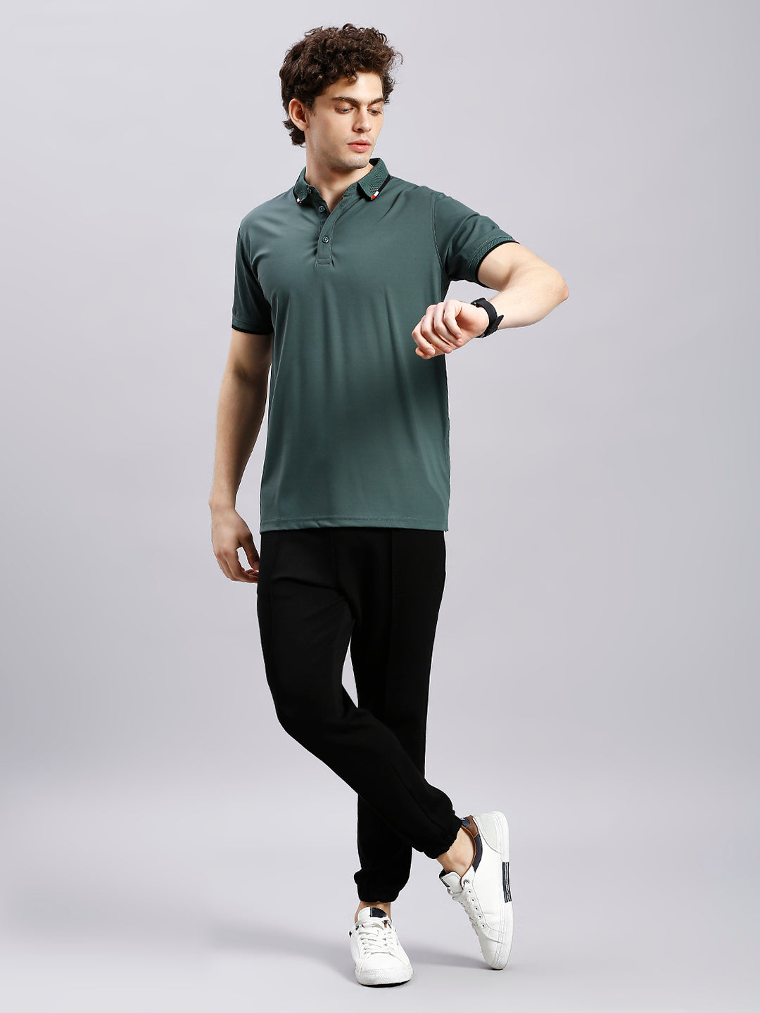 Olive Green Polo T-shirt