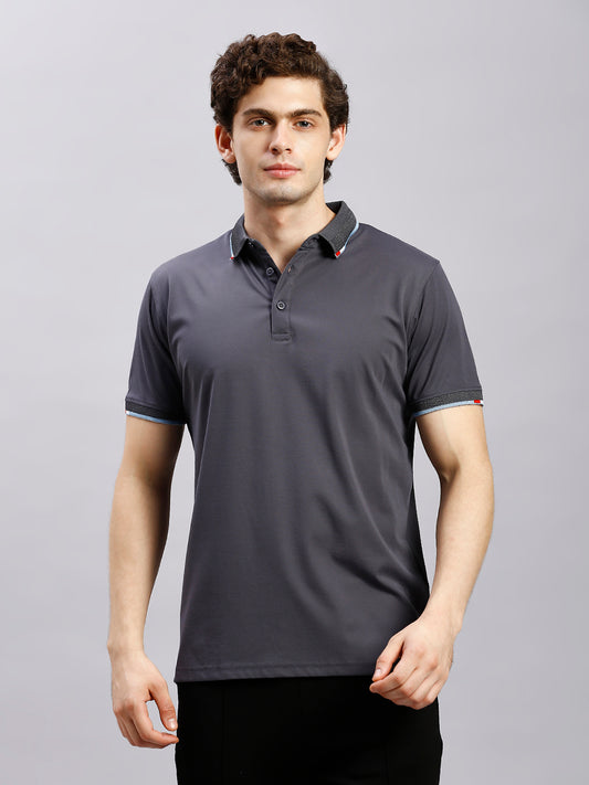 Grey Polo Tshirt