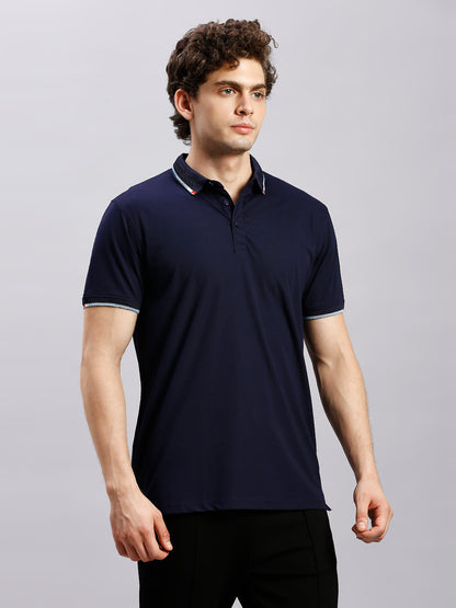 Navy Blue Polo Tshirt