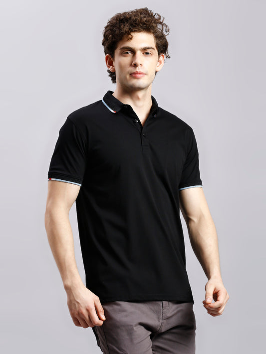 Black Polo Tshirt