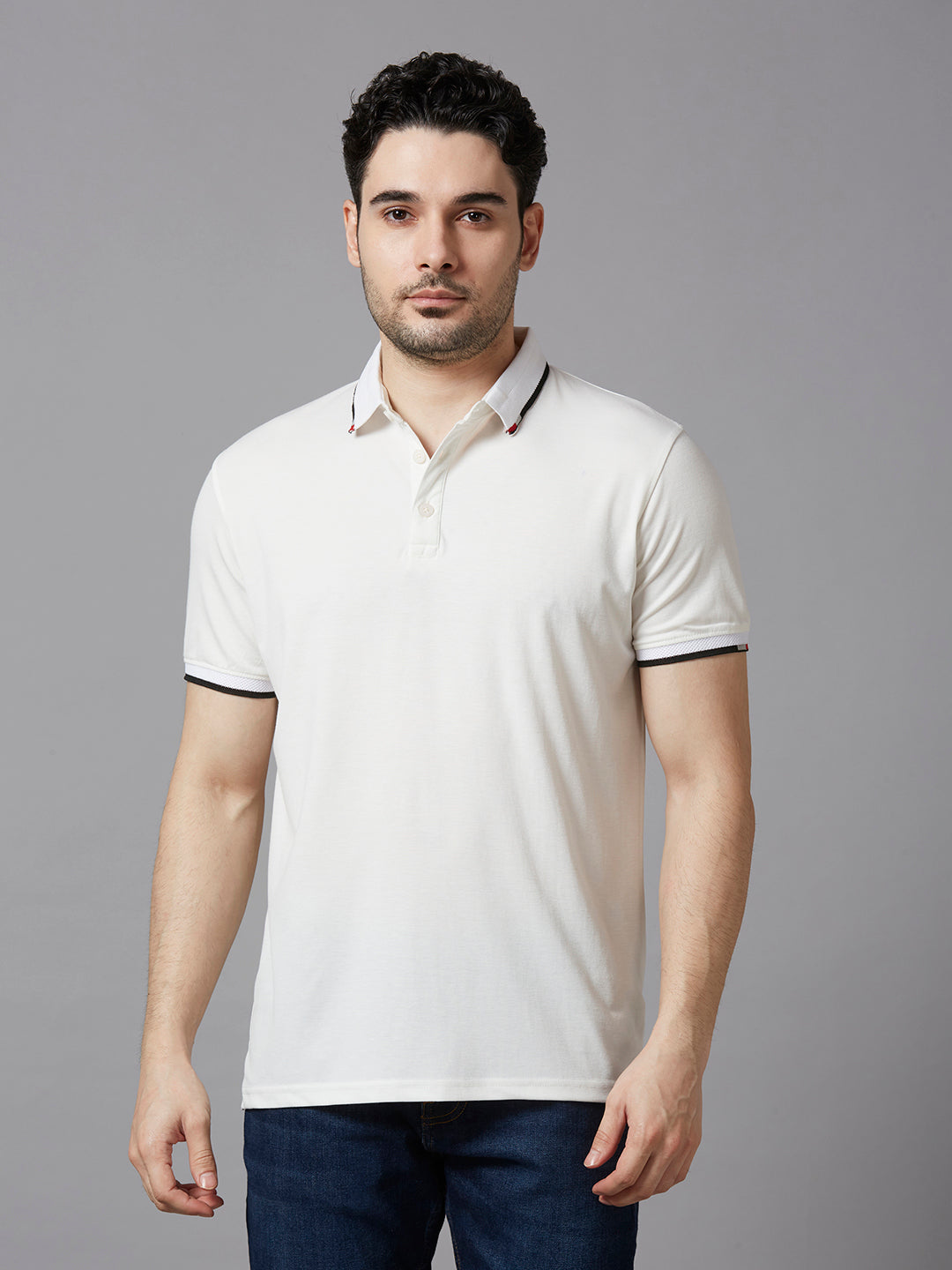 White polo t shirt