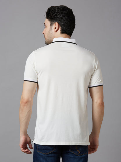 White polo t-shirt