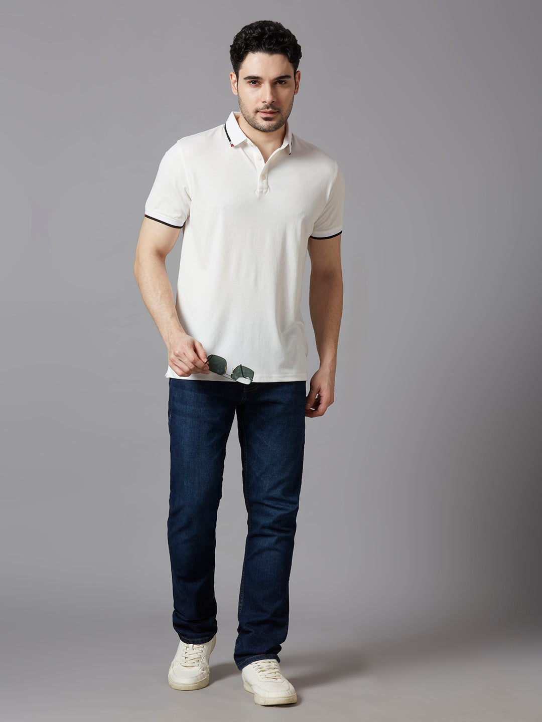 White polo t shirt