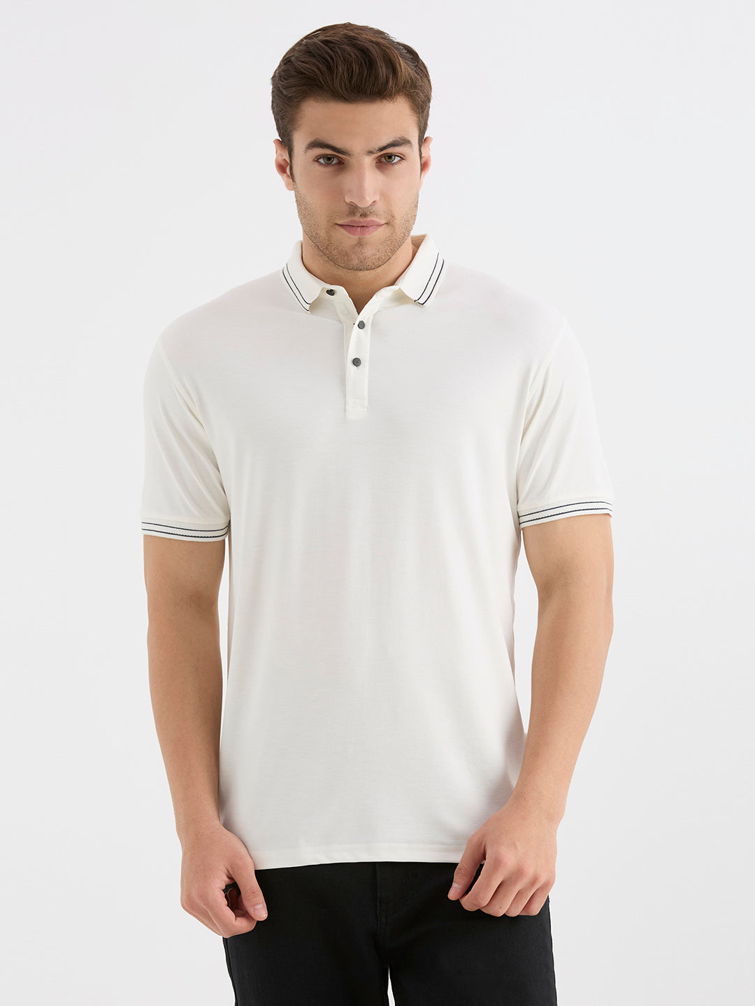 white polo tshirts for men