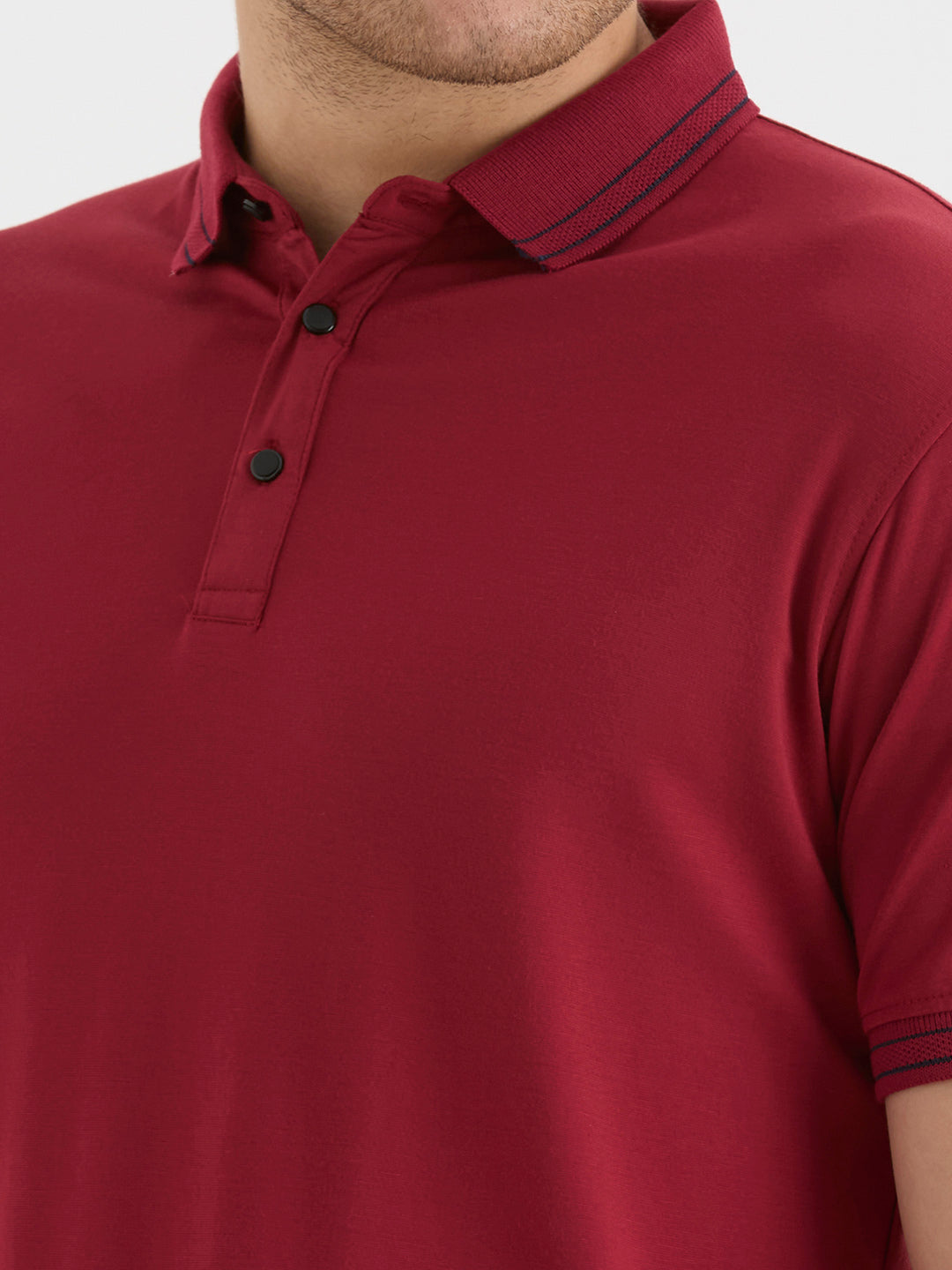 Maroon polo Tshirt