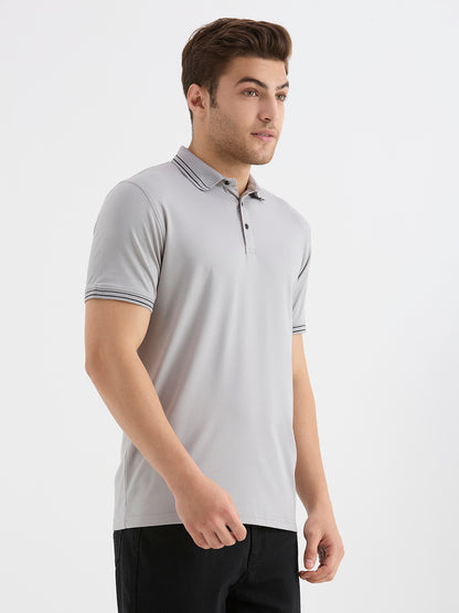 Grey Polo Tshirt