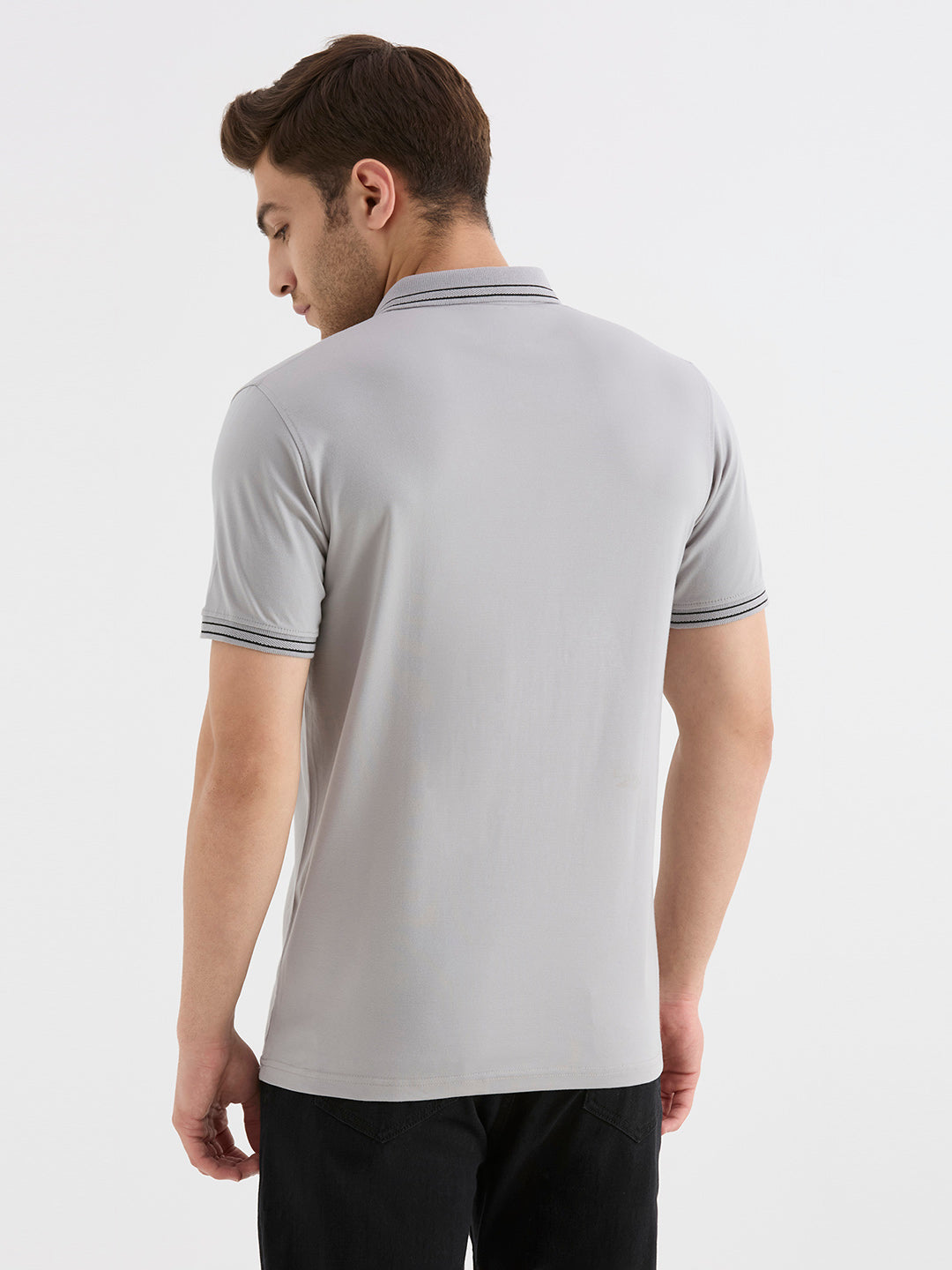 Grey Polo Tshirt