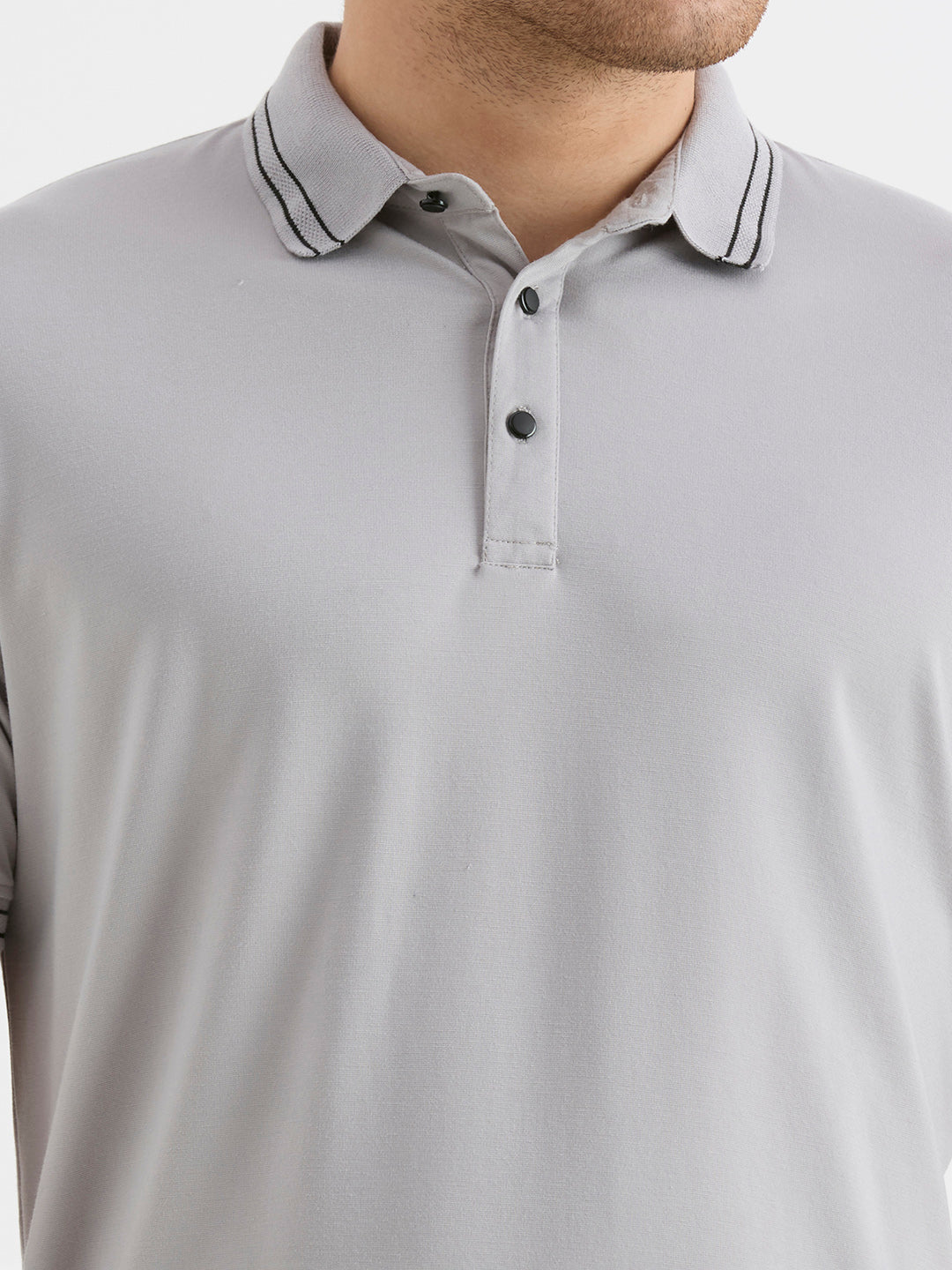 Grey Polo Tshirt